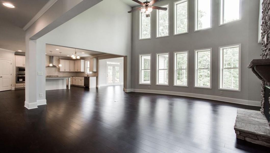 Spacious, unfurnished interior of a new home in Thalley Creek Estates, Cumming (Image 13). Spacious, unfurnished interior of a new home in Thalley Creek Estates, Cumming (Image 13).