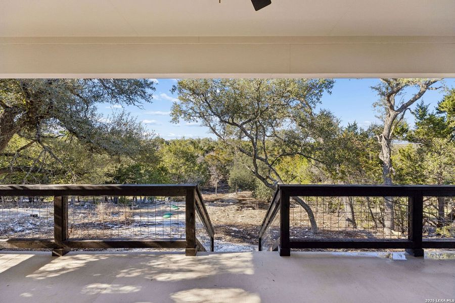 Exterior details and patio area of a home in , Fischer (Image 29).