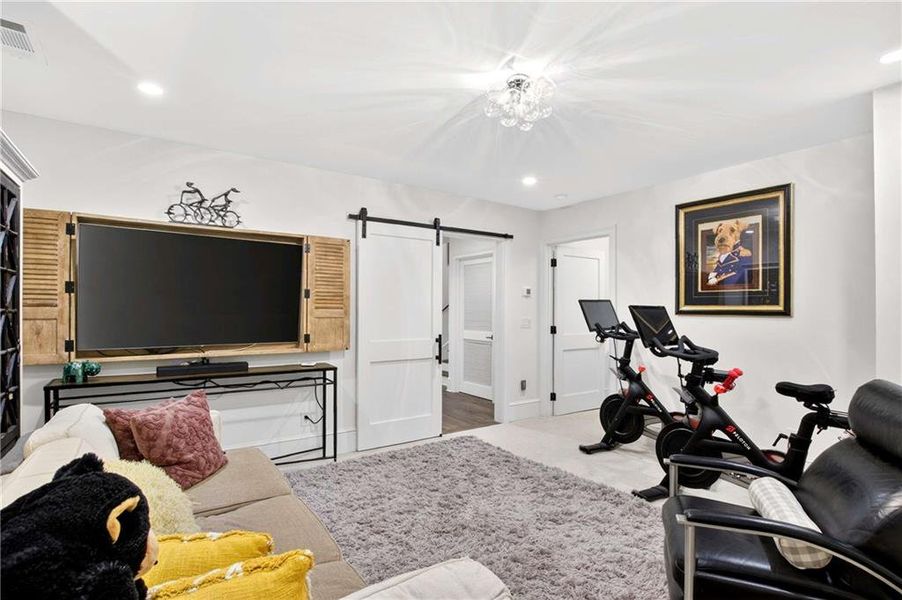 Furnished interior view inside a new home in , Roswell (Image 35).