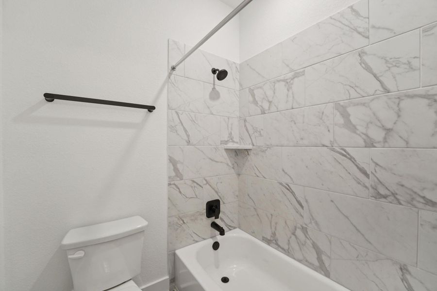 Furnished interior view inside a new home in Avery Centre, Round Rock (Image 9).