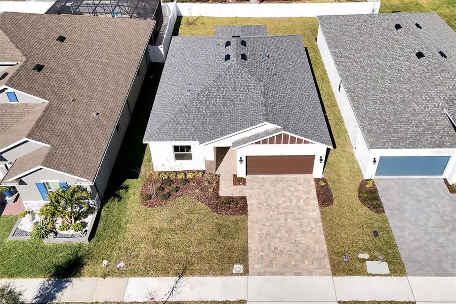 Exterior details and patio area of a home in Prairie Oaks, St. Cloud (Image 32).