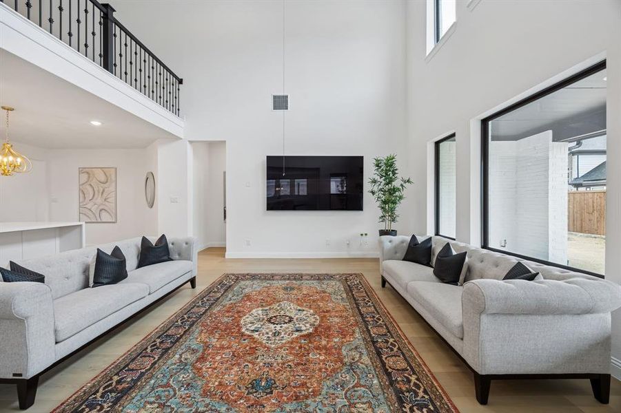 Furnished interior view inside a new home in , Wylie (Image 13). Furnished interior view inside a new home in , Wylie (Image 13).
