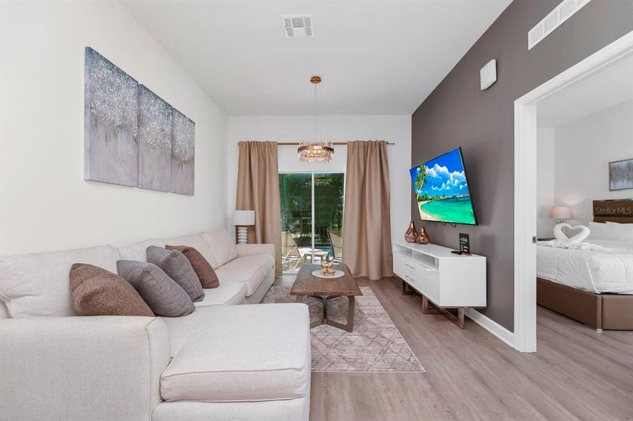 Furnished interior view inside a new home in , Davenport (Image 19). Furnished interior view inside a new home in , Davenport (Image 19).