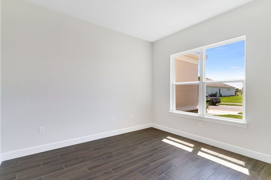 Representative unfurnished interior of a home built from the Letizia by Taylor Morrison in Esplanade at Center Lake Ranch, St. Cloud (Image 14).