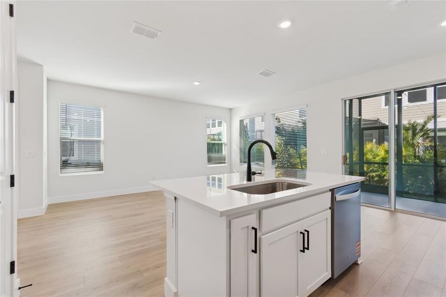 Furnished interior view inside a new home in North River Ranch – Townhomes, Parrish (Image 9).