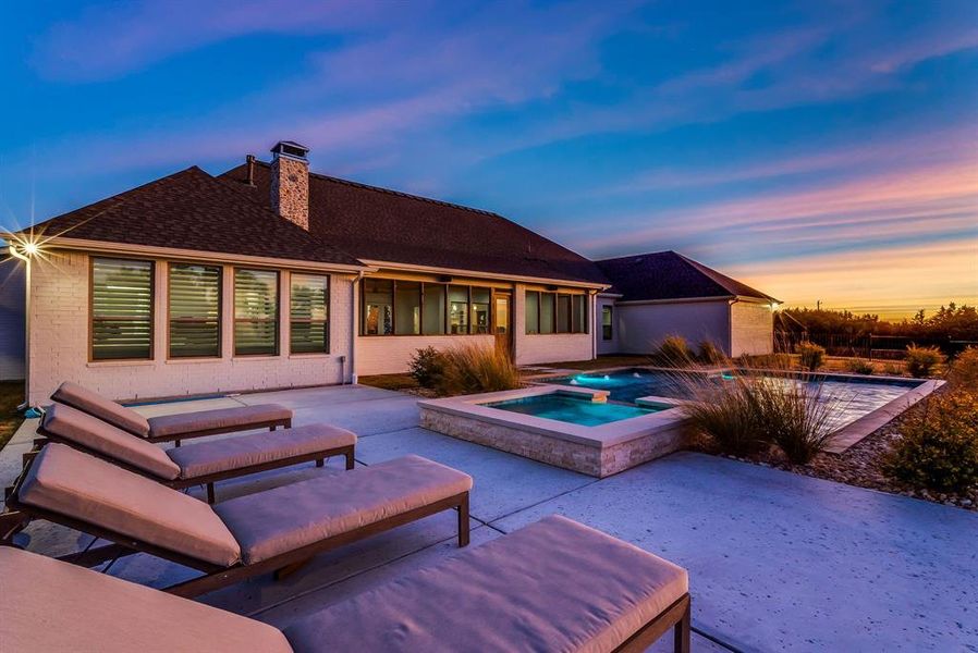 Exterior details and patio area of a home in , Stephenville (Image 4). Exterior details and patio area of a home in , Stephenville (Image 4).