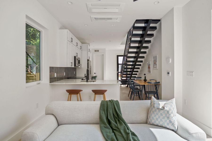 Furnished interior view inside a new home in , Austin (Image 7).