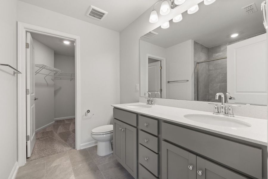 Furnished interior view inside a new home in Flemingfield, Greensboro (Image 7).