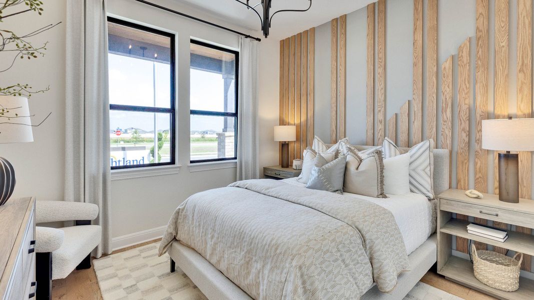 Representative furnished interior of a home built from the Elm by DRB Homes in Anthem, Kyle (Image 8).