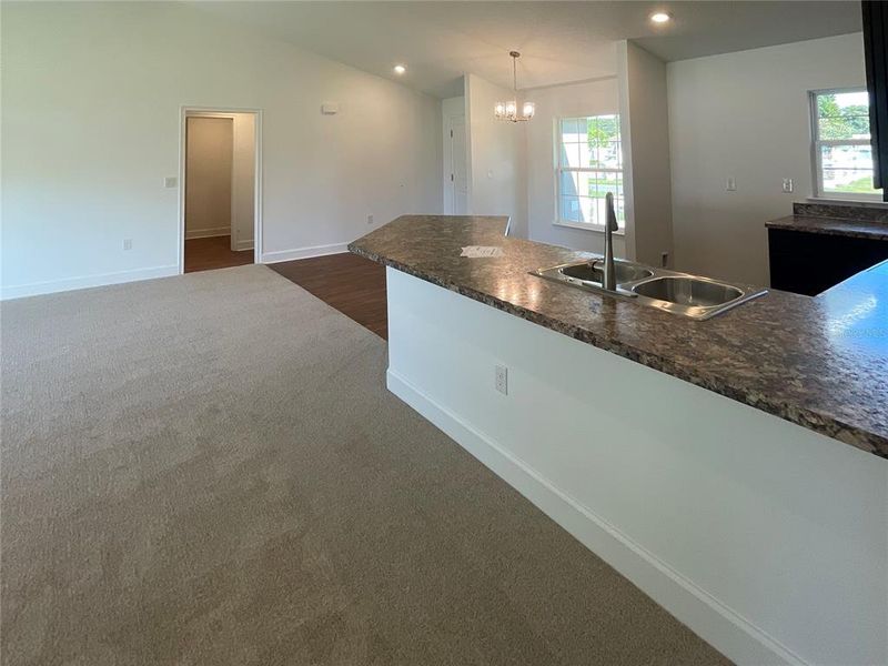 Furnished interior view inside a new home in Poinciana-Osceola County, Kissimmee (Image 8).