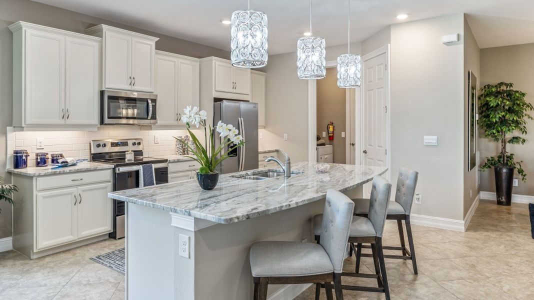 Furnished interior view inside a new home in Cape Coral Spot - Tradition, Cape Coral (Image 5).