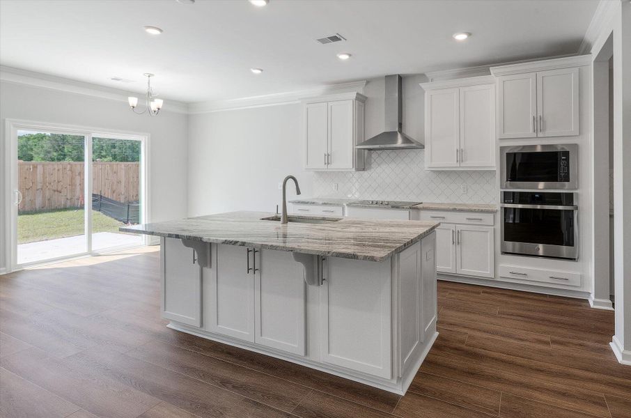 Furnished interior view inside a new home in Oakley Pointe, Moncks Corner (Image 5).