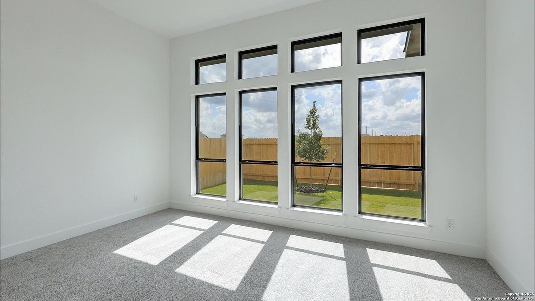 Spacious, unfurnished interior of a new home in Haby Hill 60', San Antonio (Image 22). Spacious, unfurnished interior of a new home in Haby Hill 60', San Antonio (Image 22).