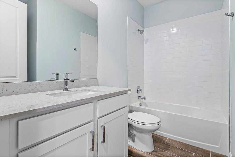 Furnished interior view inside a new home in , Loxahatchee (Image 16).