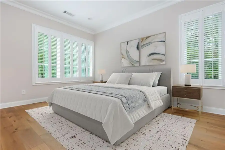 Furnished interior view inside a new home in , Brookhaven (Image 16).