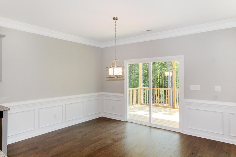 Representative unfurnished interior of a home built from the Hogan by RiverWILD Homes in Maggie Way, Wendell (Image 21). Representative unfurnished interior of a home built from the Hogan by RiverWILD Homes in Maggie Way, Wendell (Image 21).
