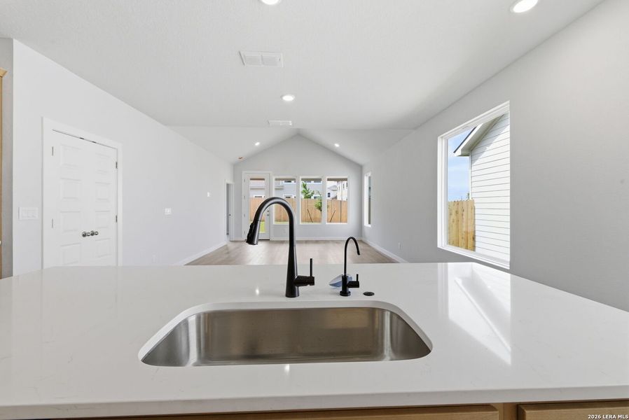 Close-up of interior finishes inside a home in Talley Fields, San Antonio (Image 17).