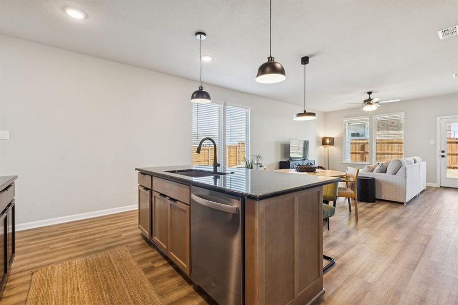 Furnished interior view inside a new home in , Lavon (Image 9). Furnished interior view inside a new home in , Lavon (Image 9).