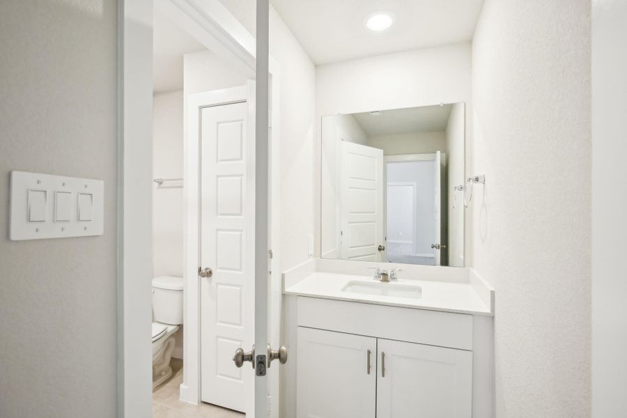 Photo is not of the actual home but is an inspirational photo of builder’s model home and may depict options, furnishings, and/or decorator features that are not included. Photo is not of the actual home but is an inspirational photo of builder’s model home and may depict options, furnishings, and/or decorator features that are not included.