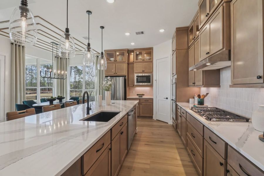 Furnished interior view inside a new home in Audubon, Magnolia (Image 7).