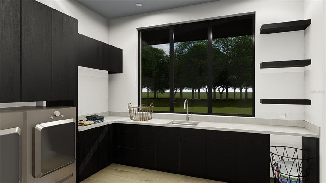 Furnished interior view inside a new home in , Fort Myers (Image 22).