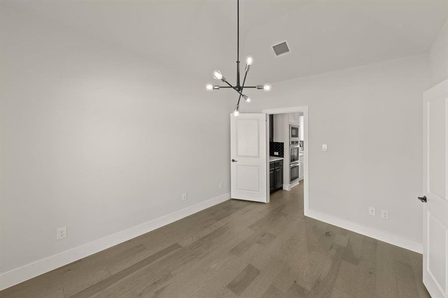 Spacious, unfurnished interior of a new home in Grayhawk Addition, Forney (Image 34). Spacious, unfurnished interior of a new home in Grayhawk Addition, Forney (Image 34).