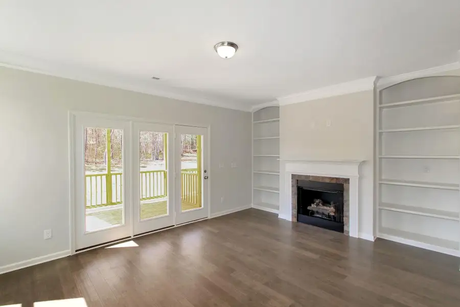 Representative unfurnished interior of a home built from the Furyk by RiverWILD Homes in Riverwood Ranch, Clayton (Image 20).