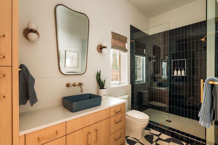 Furnished interior view inside a new home in , Sandy Springs (Image 58).