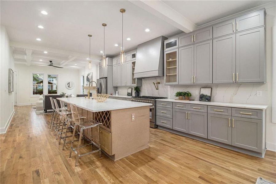 Furnished interior view inside a new home in , Atlanta (Image 38). Furnished interior view inside a new home in , Atlanta (Image 38).