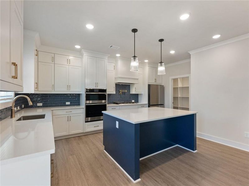Furnished interior view inside a new home in , Buford (Image 11).