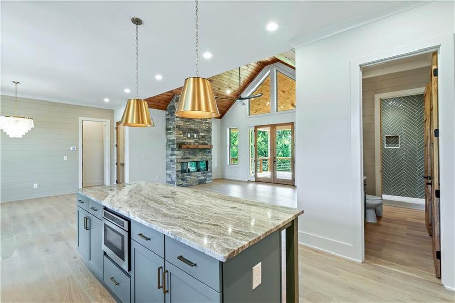 Furnished interior view inside a new home in , Blairsville (Image 5). Furnished interior view inside a new home in , Blairsville (Image 5).