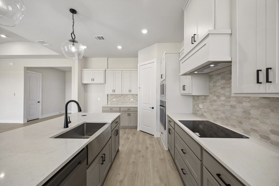 Furnished interior view inside a new home in Coppenger Place, Godley (Image 7).