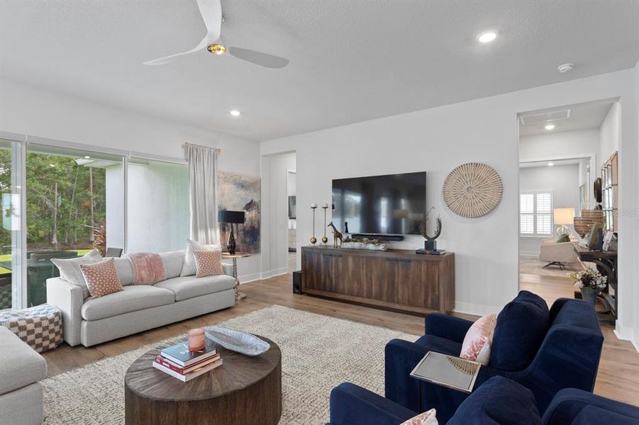 Furnished interior view inside a new home in , Odessa (Image 35).