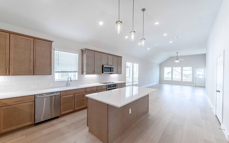 Furnished interior view inside a new home in Sanctuary, Salado (Image 5).