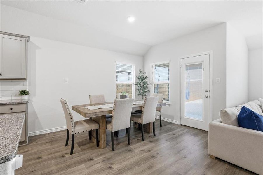 Furnished interior view inside a new home in , Aubrey (Image 32).