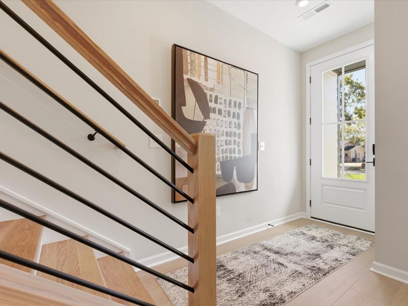 Representative unfurnished interior of a home built from the Dahlia by Tri Pointe Homes in Bellflower, Charlotte (Image 26).