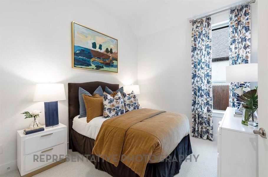 Furnished interior view inside a new home in Tavolo Park, Fort Worth (Image 11).