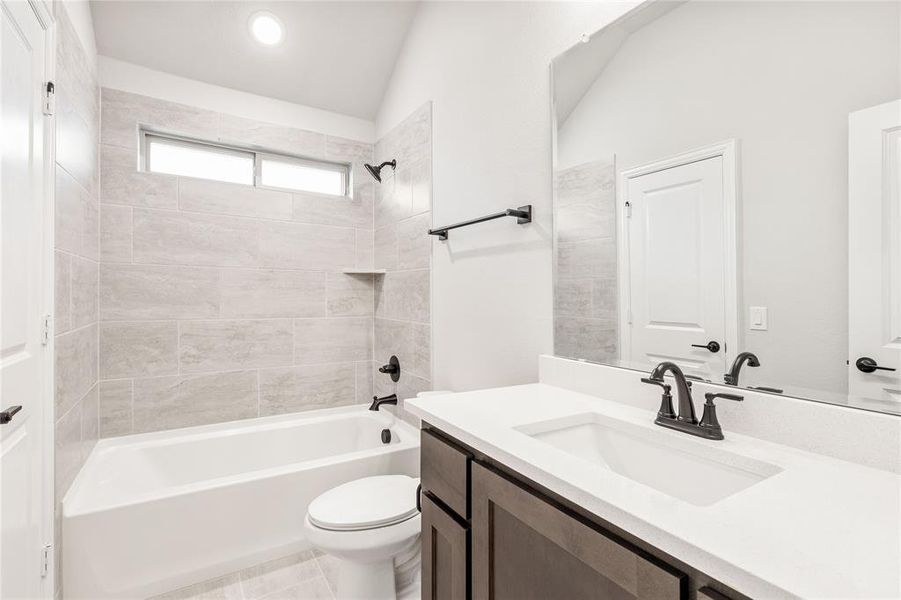Furnished interior view inside a new home in Villages of Walnut Grove, Midlothian (Image 15).