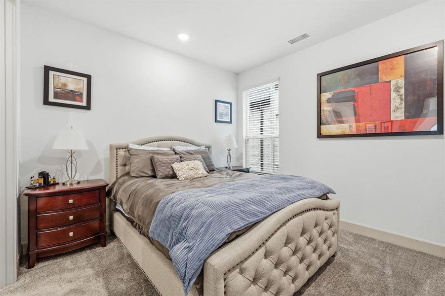 Furnished interior view inside a new home in Estates at Stacy Crossing, McKinney (Image 29).