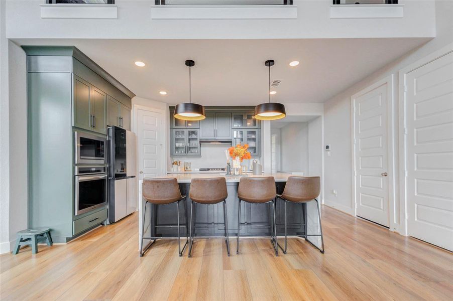 Furnished interior view inside a new home in , Richmond (Image 15).