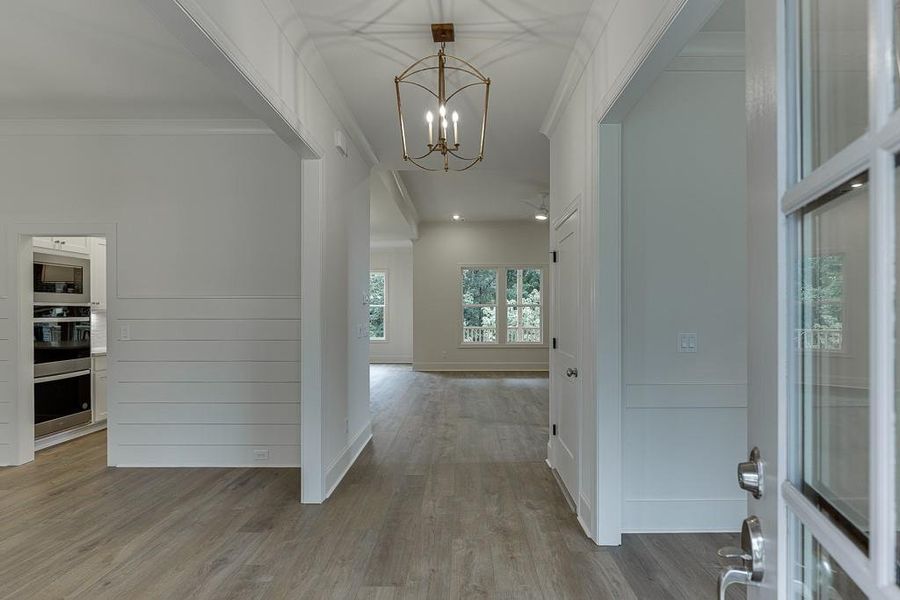 Furnished interior view inside a new home in , Sugar Hill (Image 3). Furnished interior view inside a new home in , Sugar Hill (Image 3).