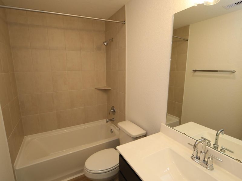 Furnished interior view inside a new home in Ambrose, La Marque (Image 11). Furnished interior view inside a new home in Ambrose, La Marque (Image 11).