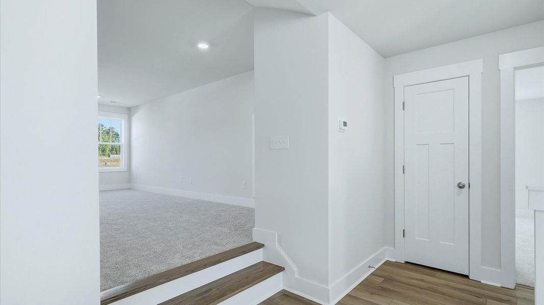 Furnished interior view inside a new home in Mulberry Estates, Simpsonville (Image 34).