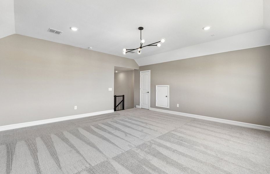 Spacious, unfurnished interior of a new home in Pinnacle at Legacy Hills, Celina (Image 20).