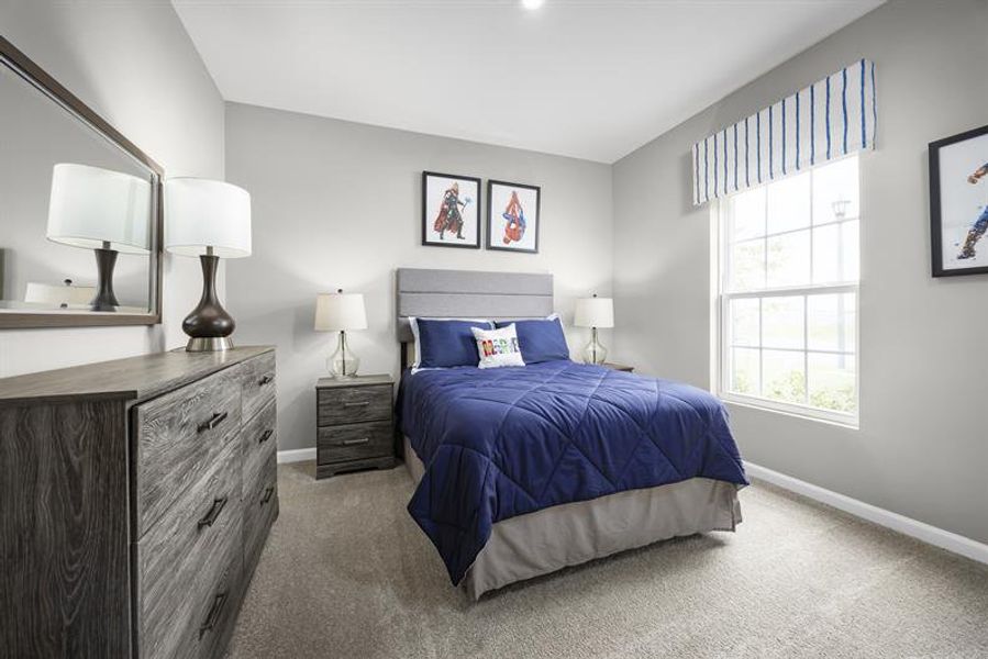 Representative furnished interior of a home built from the Palm by Ryan Homes in Heritage Station, Punta Gorda (Image 10).