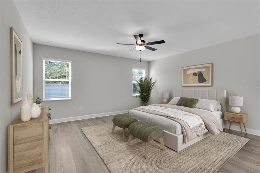 Furnished interior view inside a new home in , Palm Coast (Image 5).