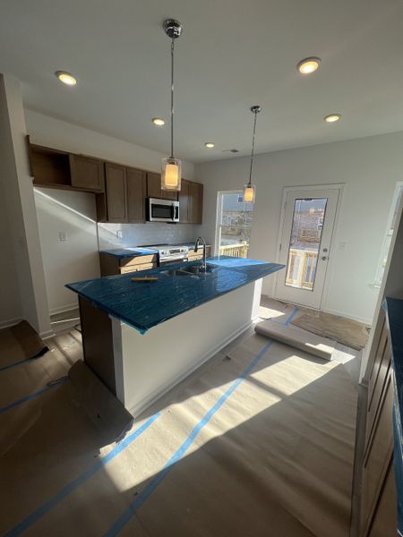 In-progress construction of a new home in Sweetbriar Place, Lebanon, TN (Image 6).