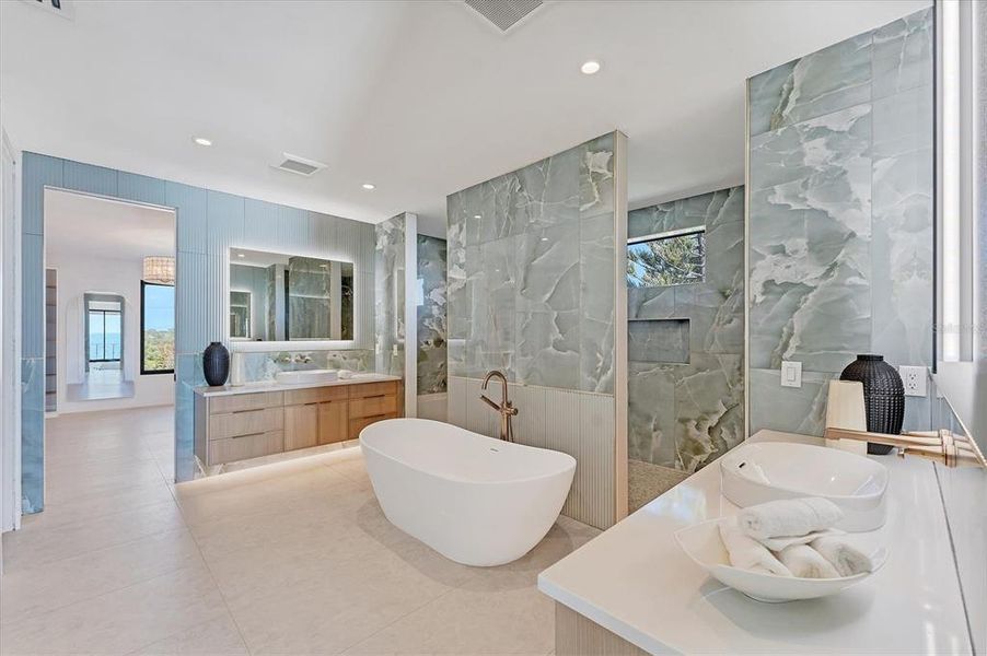 Furnished interior view inside a new home in , Nokomis (Image 27).