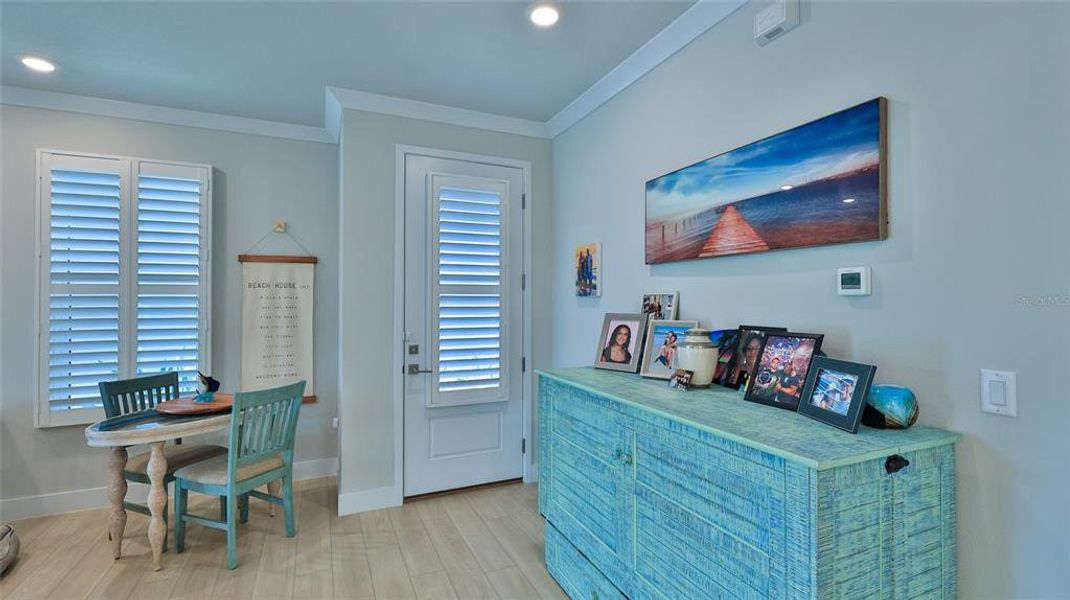 Furnished interior view inside a new home in , New Smyrna Beach (Image 7). Furnished interior view inside a new home in , New Smyrna Beach (Image 7).