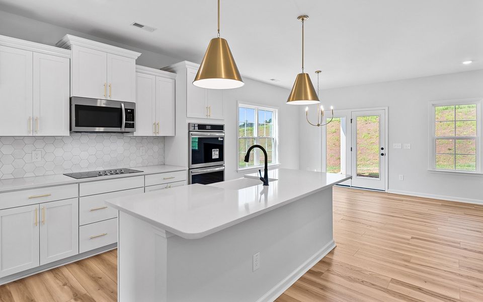 Furnished interior view inside a new home in Brooke Hill, Lewisville (Image 16). Furnished interior view inside a new home in Brooke Hill, Lewisville (Image 16).